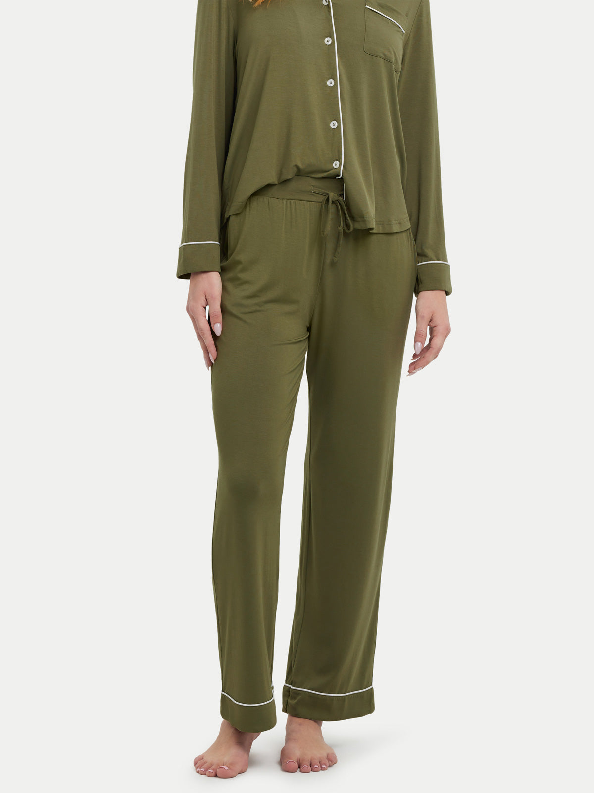 Long Sleeve Bamboo Pajama Set