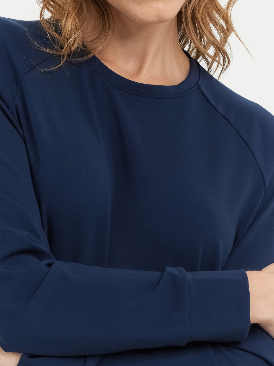 Bamboo Pullover Crew