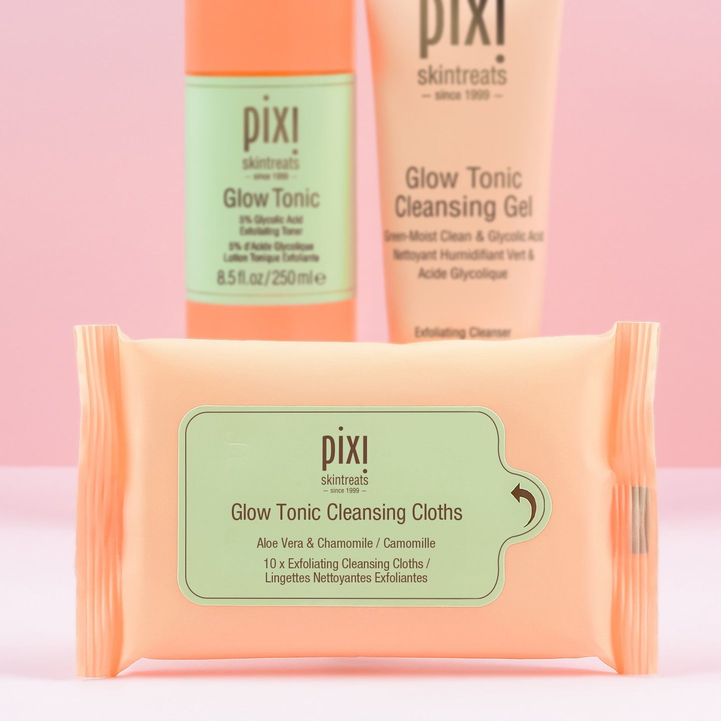 Mini Glow Tonic Cleansing Cloths