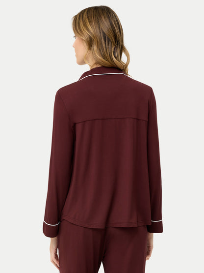 Long Sleeve Bamboo Pajama Shirt
