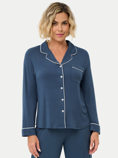 Long Sleeve Bamboo Pajama Shirt