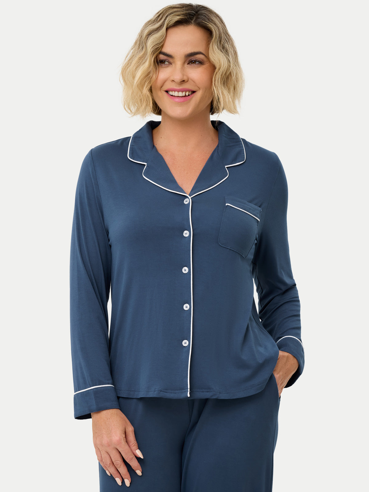 Long Sleeve Bamboo Pajama Shirt