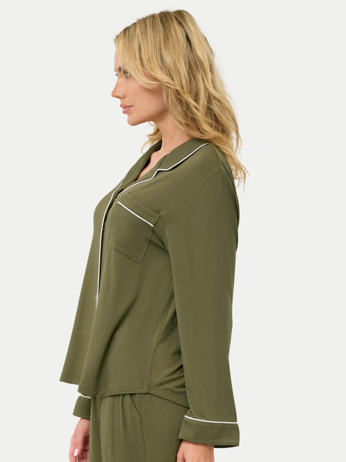 Long Sleeve Bamboo Pajama Shirt