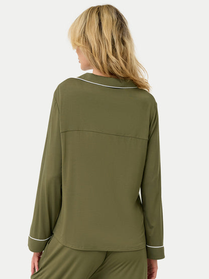 Long Sleeve Bamboo Pajama Shirt