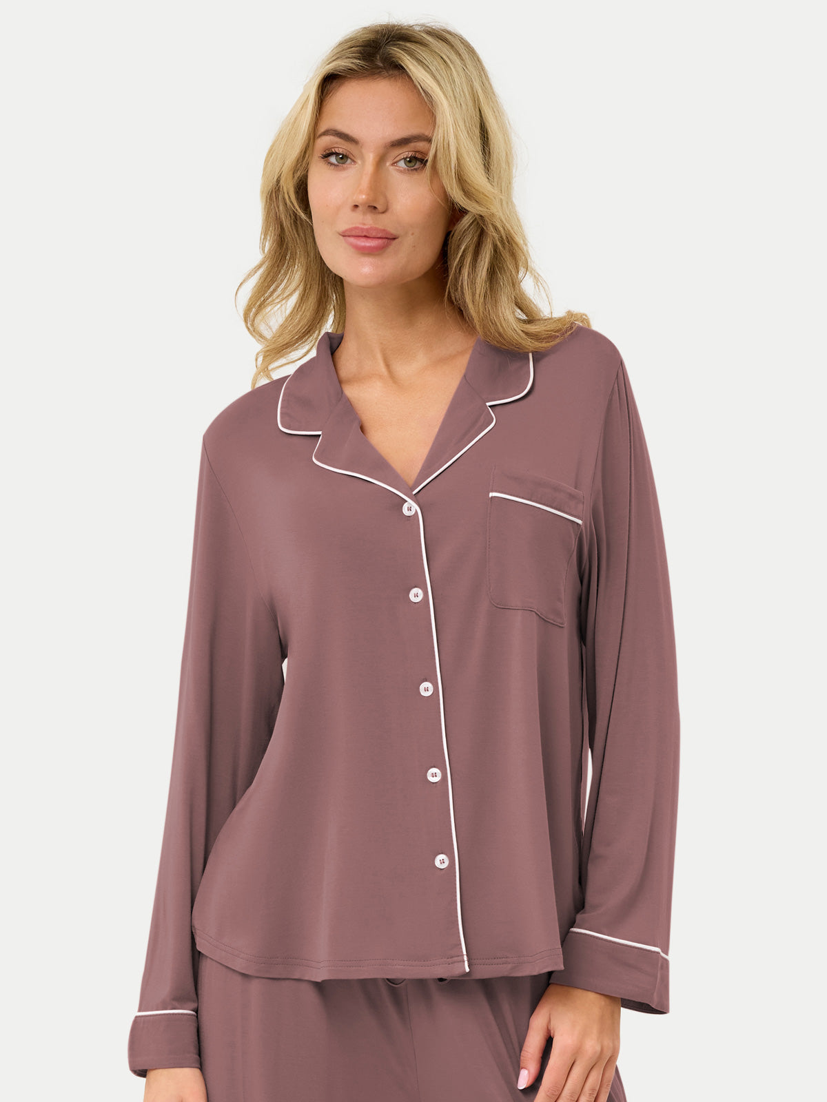 Long Sleeve Bamboo Pajama Shirt
