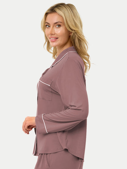Long Sleeve Bamboo Pajama Shirt