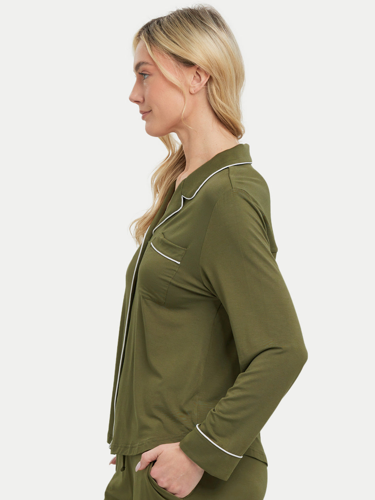 Long Sleeve Bamboo Pajama Shirt