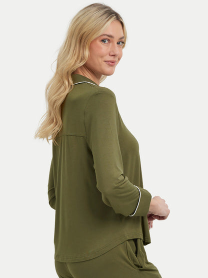 Long Sleeve Bamboo Pajama Shirt
