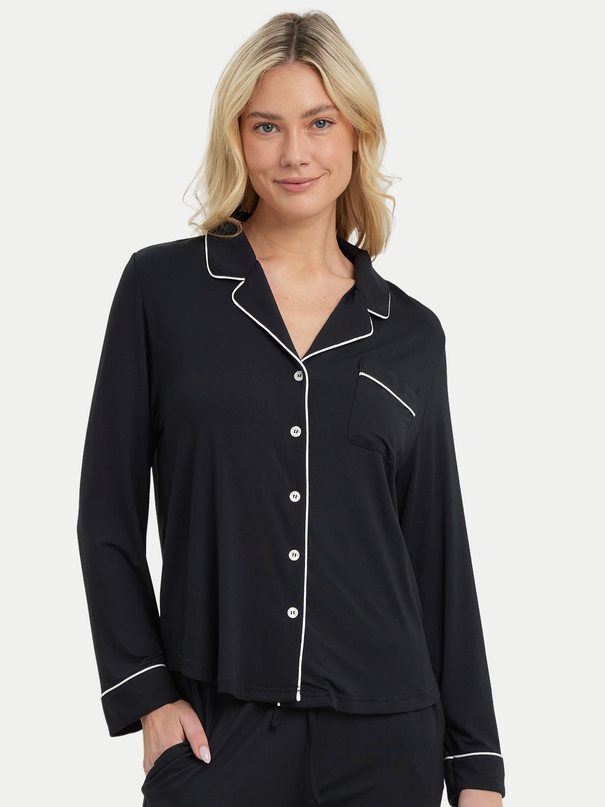 Long Sleeve Bamboo Pajama Shirt