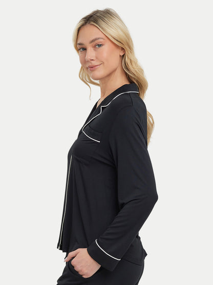 Long Sleeve Bamboo Pajama Shirt