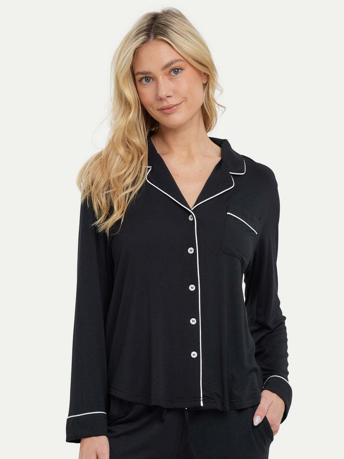 Long Sleeve Bamboo Pajama Shirt