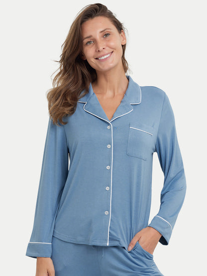 Long Sleeve Bamboo Pajama Shirt