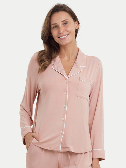 Long Sleeve Bamboo Pajama Shirt