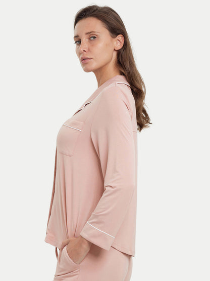 Long Sleeve Bamboo Pajama Shirt
