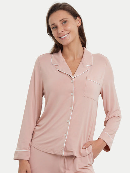 Long Sleeve Bamboo Pajama Shirt