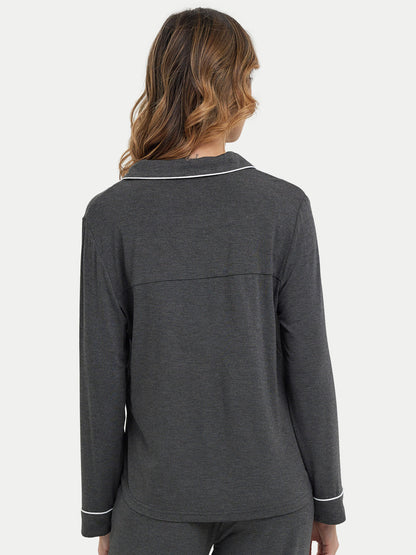 Long Sleeve Bamboo Pajama Shirt