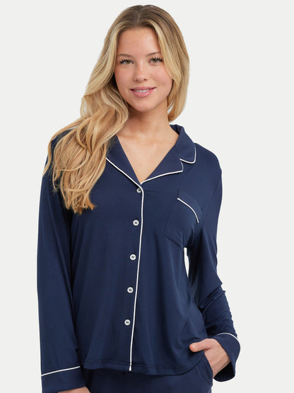Long Sleeve Bamboo Pajama Shirt