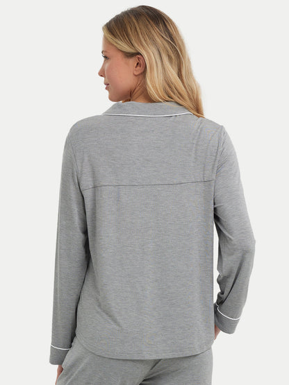 Long Sleeve Bamboo Pajama Shirt