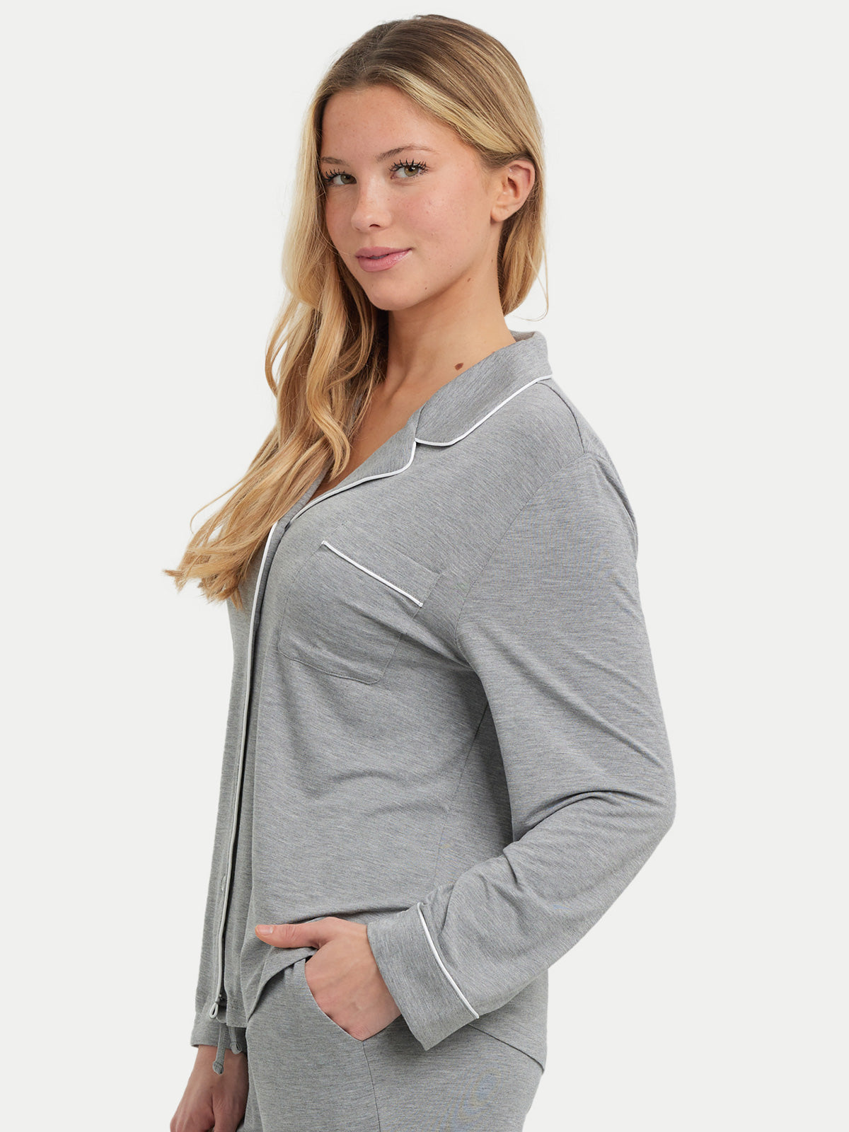 Long Sleeve Bamboo Pajama Shirt