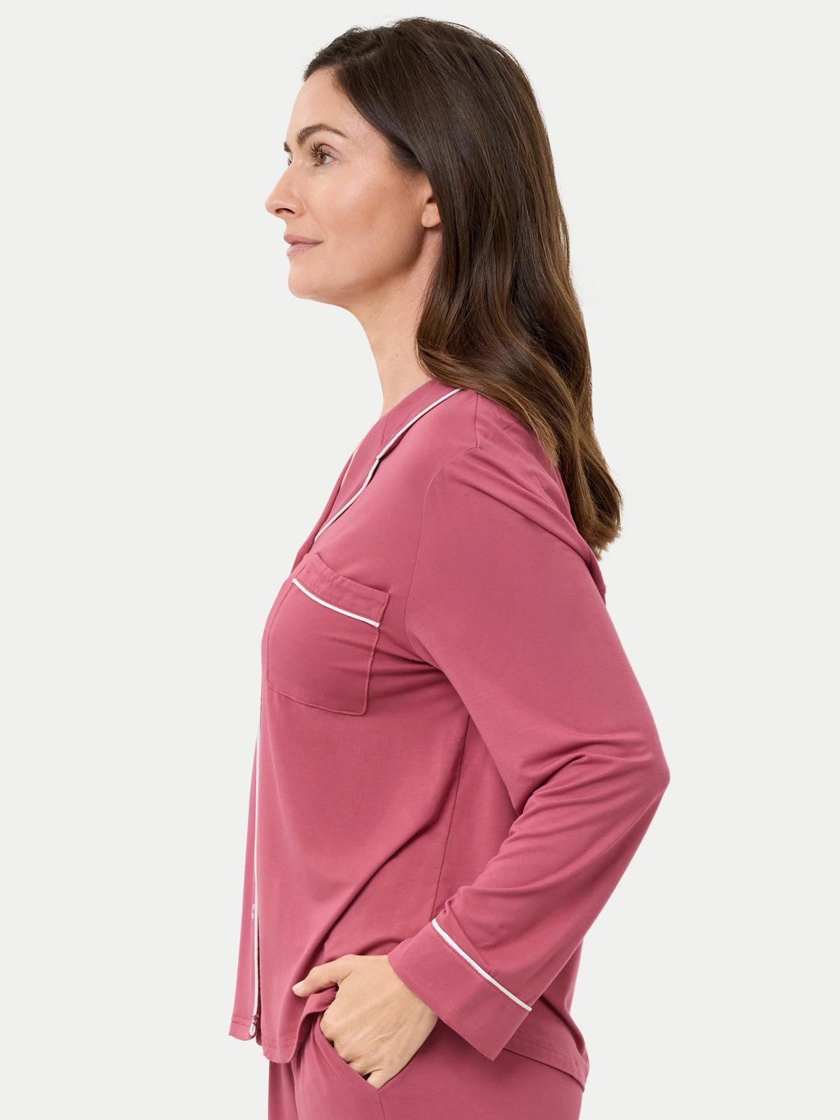 Long Sleeve Bamboo Pajama Shirt