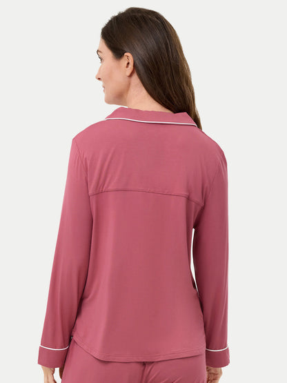 Long Sleeve Bamboo Pajama Shirt