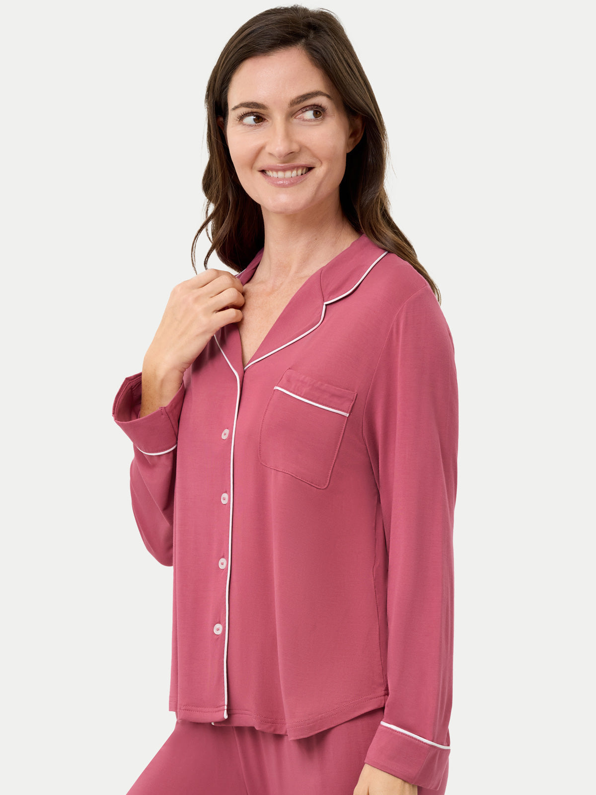 Long Sleeve Bamboo Pajama Shirt