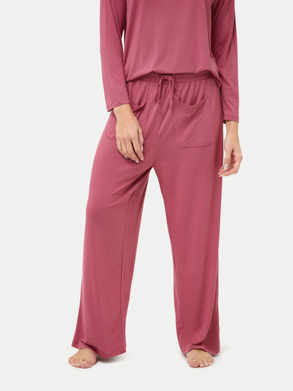 Long Sleeve Bamboo Slouchy PJs Set