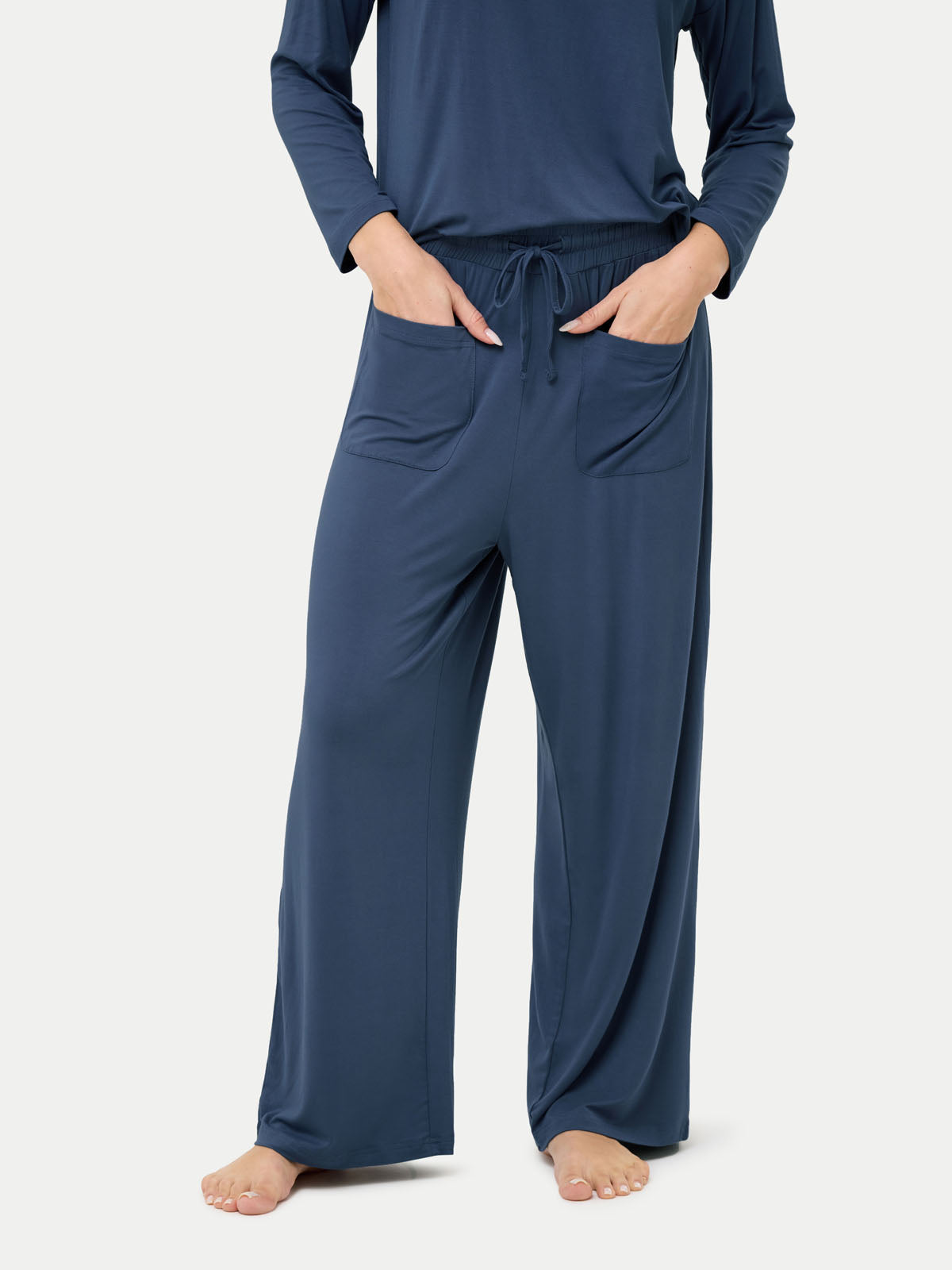 Long Sleeve Bamboo Slouchy PJs Set