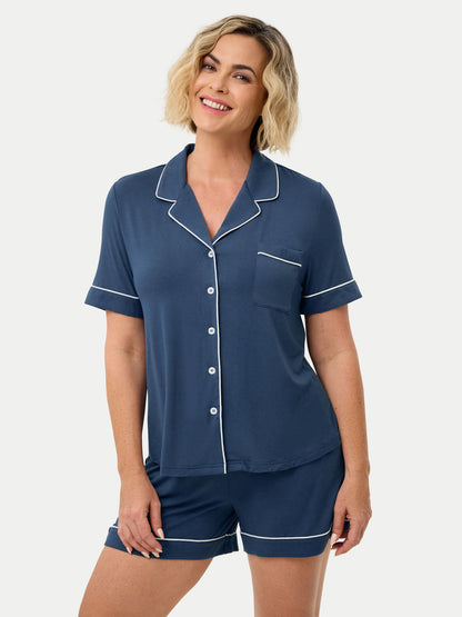 Short Sleeve Bamboo Pajama Set
