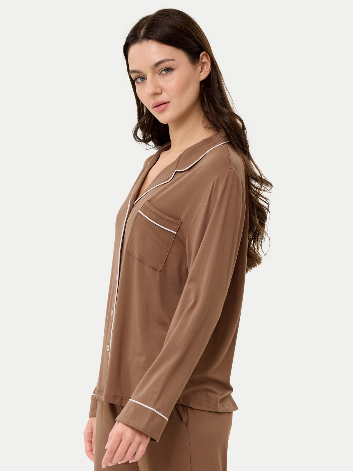 Long Sleeve Bamboo Pajama Shirt