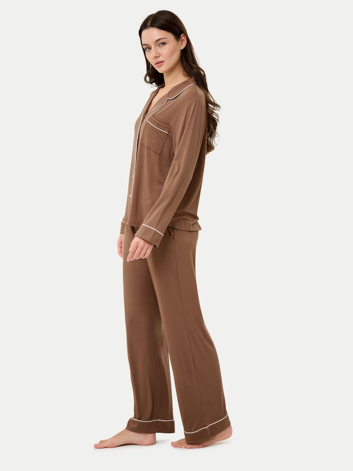 Long Sleeve Bamboo Pajama Shirt
