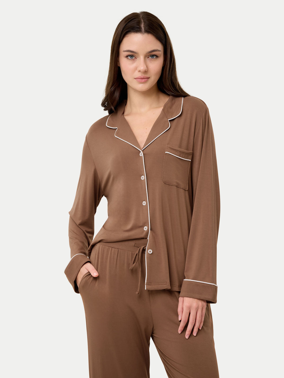 Long Sleeve Bamboo Pajama Set