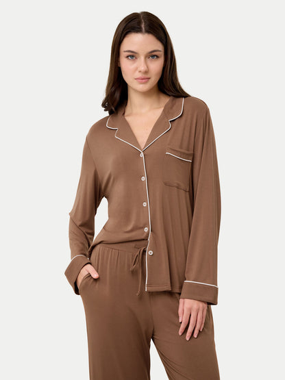 Long Sleeve Bamboo Pajama Set