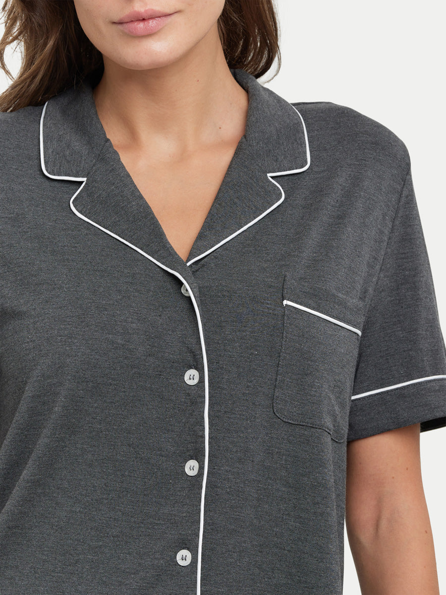 Short Sleeve Bamboo Pajama Set