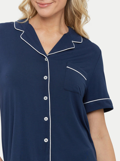 Short Sleeve Bamboo Pajama Set