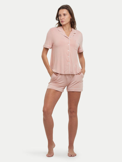 Short Sleeve Bamboo Pajama Set