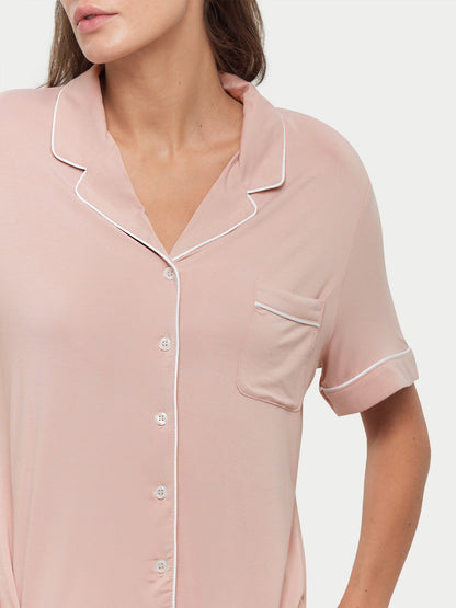 Short Sleeve Bamboo Pajama Set