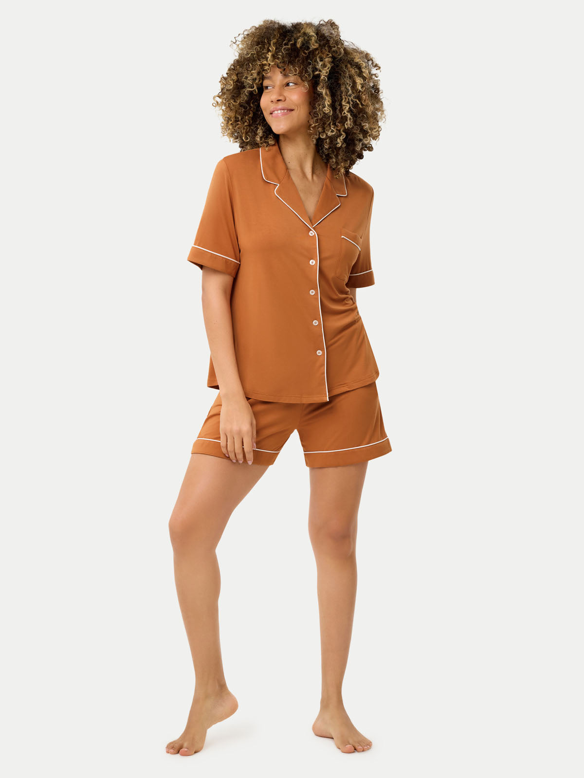 Short Sleeve Bamboo Pajama Set