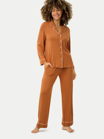 Long Sleeve Bamboo Pajama Set
