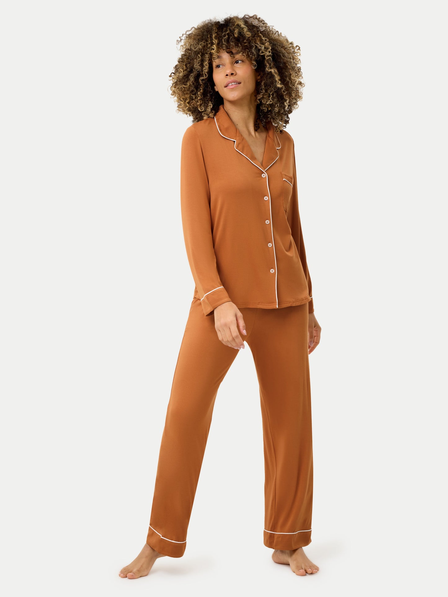 Long Sleeve Bamboo Pajama Set