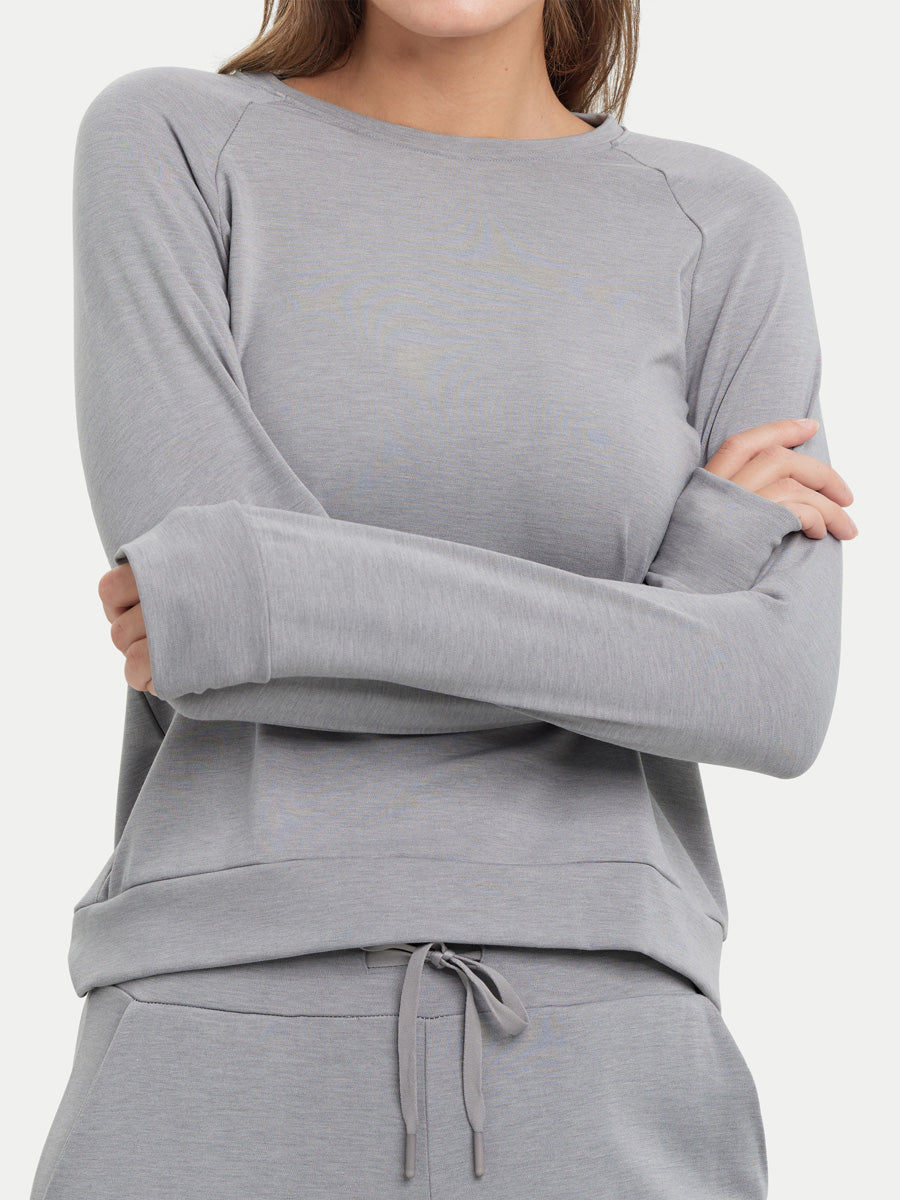 Bamboo Pullover Crew