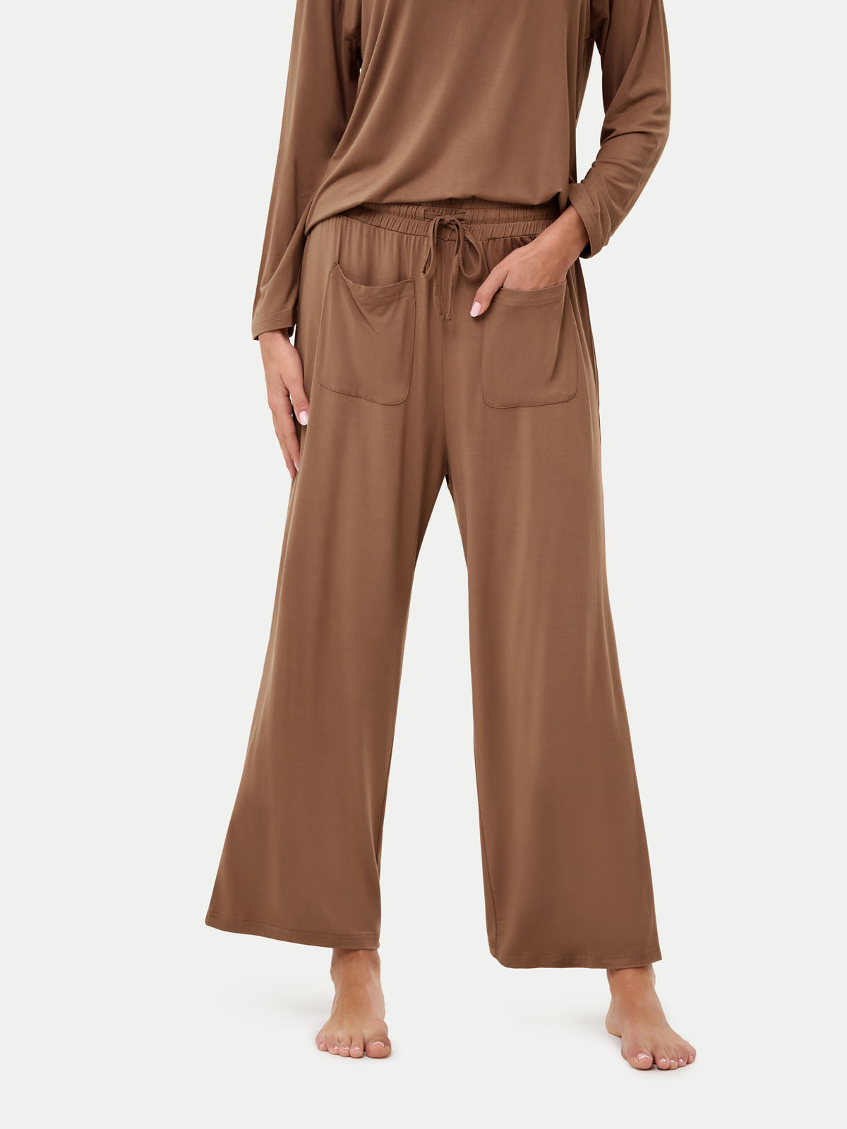 Long Sleeve Bamboo Slouchy PJs Set