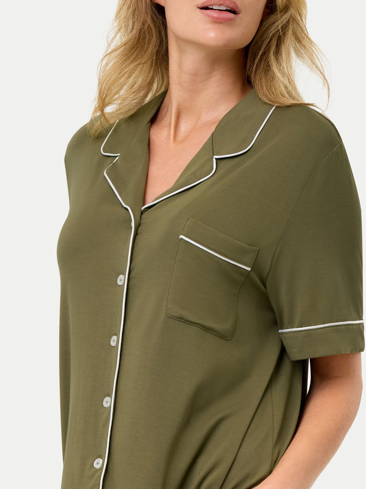 Short Sleeve Bamboo Pajama Set