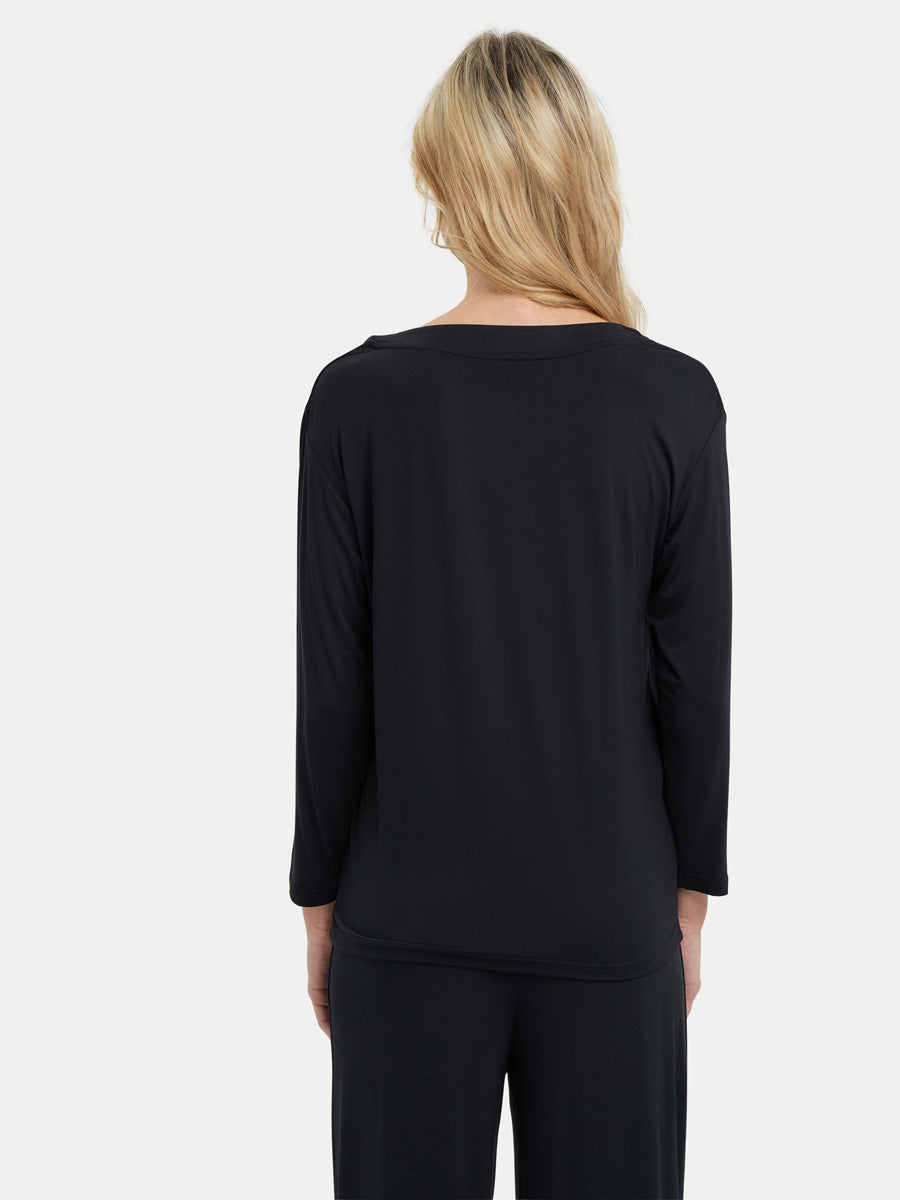 Long Sleeve Bamboo Slouchy PJs Set