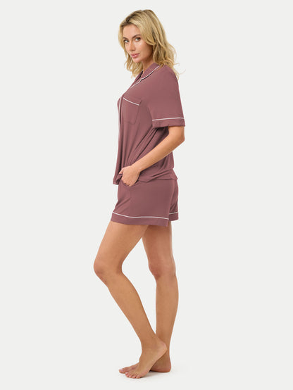 Short Sleeve Bamboo Pajama Shirt