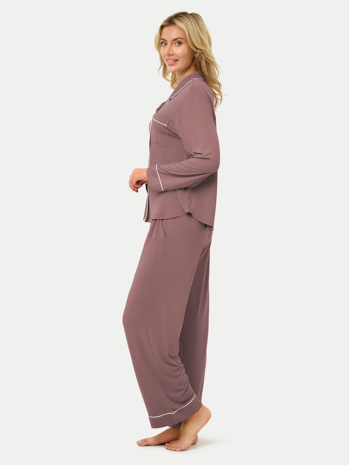 Long Sleeve Bamboo Pajama Shirt