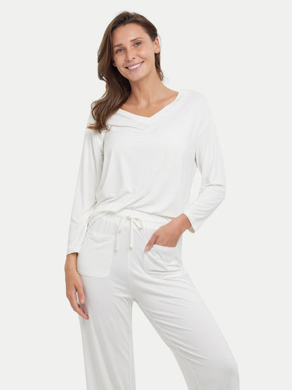 Long Sleeve Bamboo Slouchy PJs Set