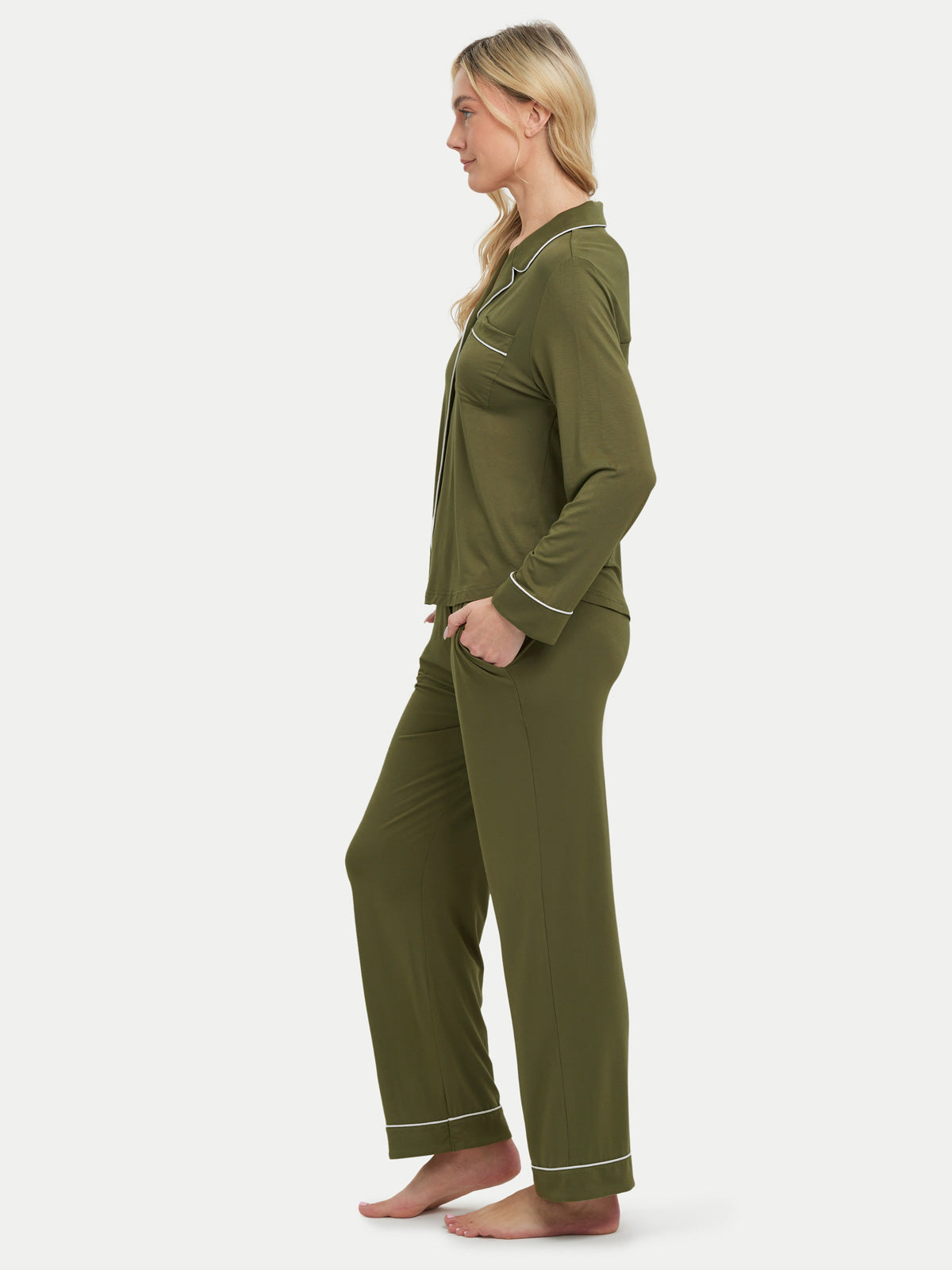 Long Sleeve Bamboo Pajama Set
