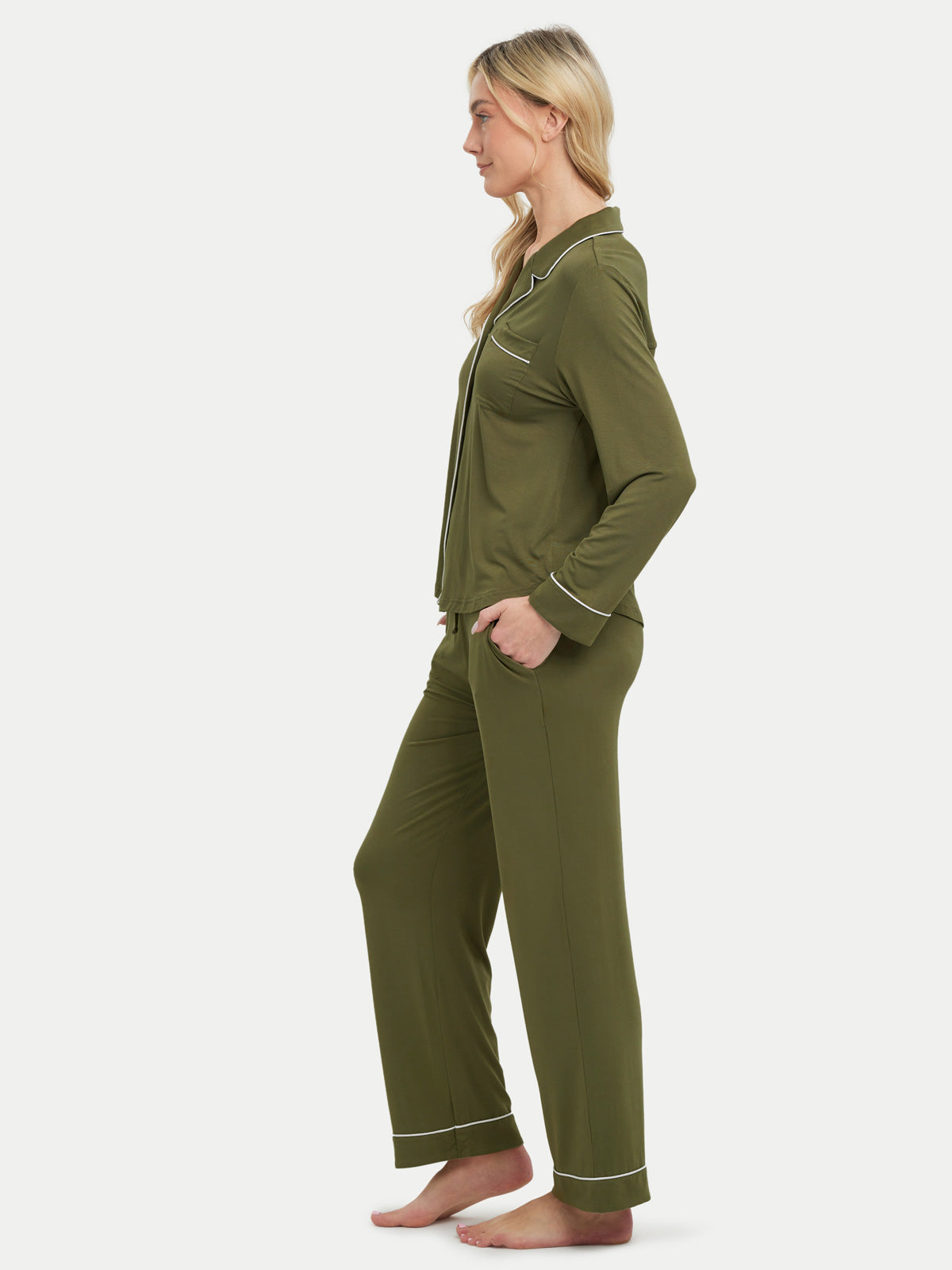 Long Sleeve Bamboo Pajama Set