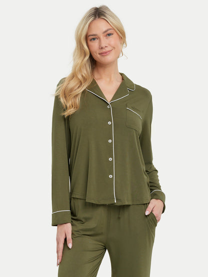 Long Sleeve Bamboo Pajama Set